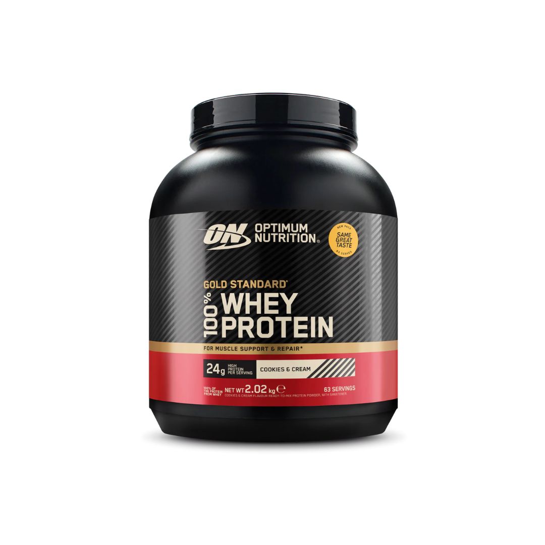 Optimum Nutrition Gold Standard Whey 100% Whey Protein 2.04kg – Evercastle Nutrition