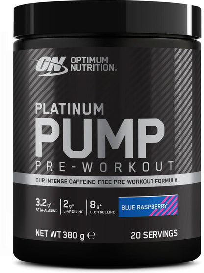 Optimum Nutrition Platinum Pump Pre Workout 380g – Evercastle Nutrition