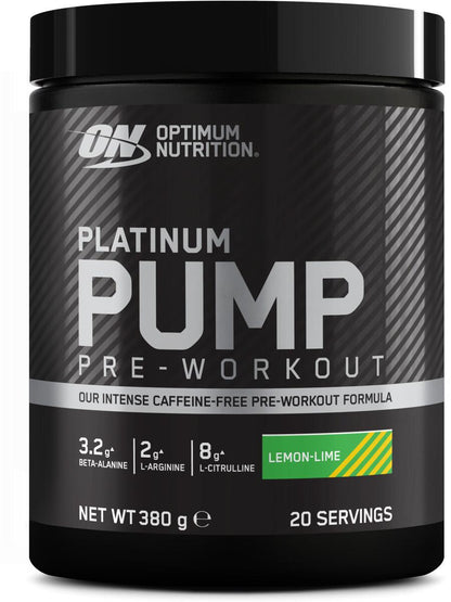 Optimum Nutrition Platinum Pump Pre Workout 380g – Evercastle Nutrition