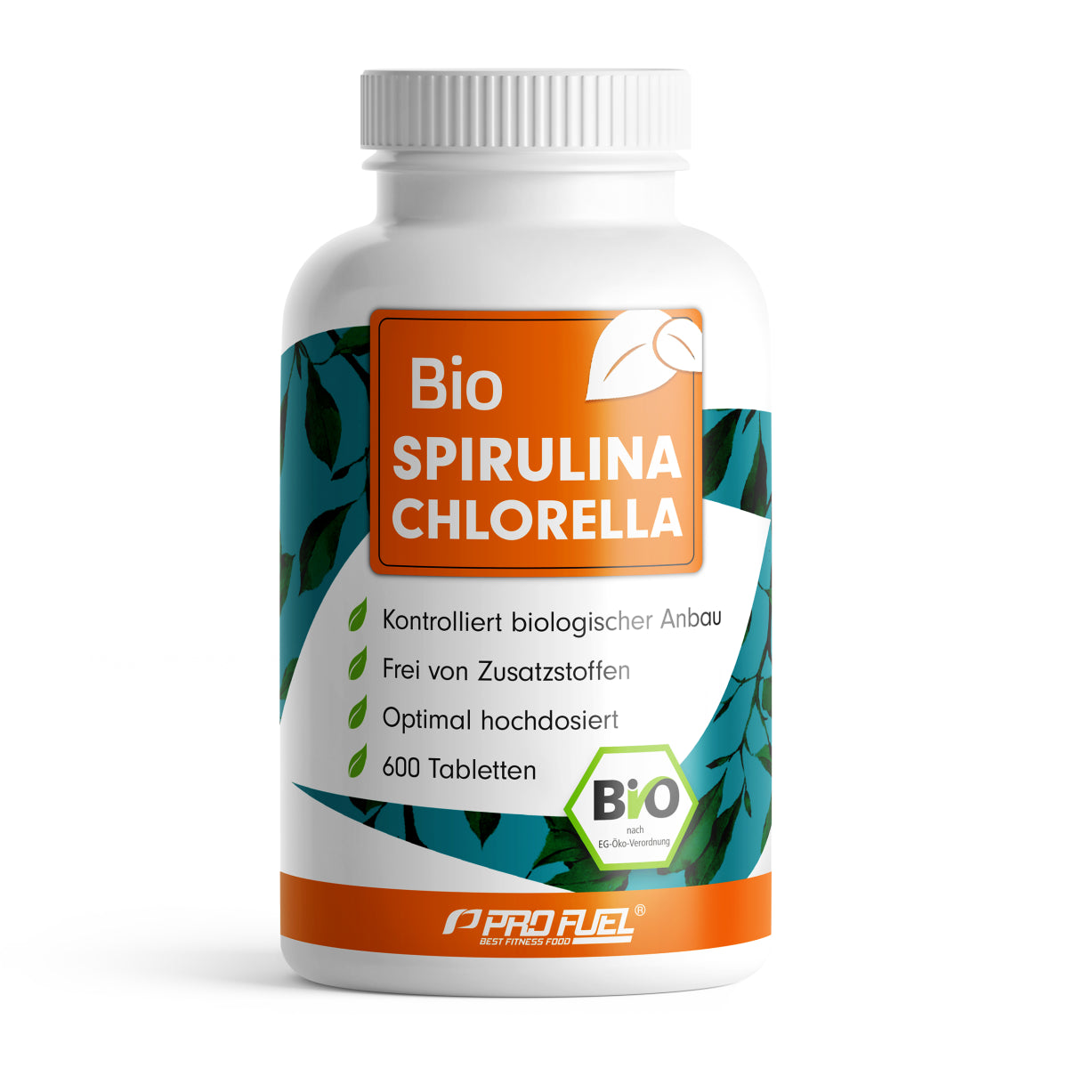 ProFuel Bio Spirulina & Chlorella 600 Presslinge – Evercastle Nutrition