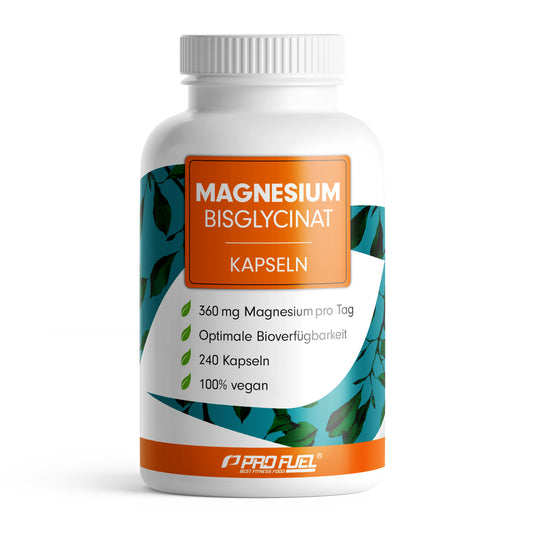 ProFuel Magnesium Bisglycinat 240 Kapseln – Evercastle Nutrition
