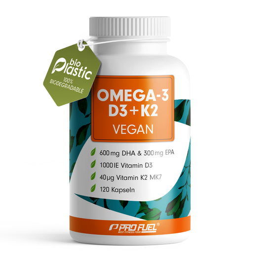 ProFuel Omega 3 D3+K2 120 Kapseln – Evercastle Nutrition