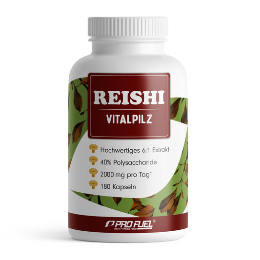 ProFuel Vitalpilz Reishi 180 Kapseln – Evercastle Nutrition
