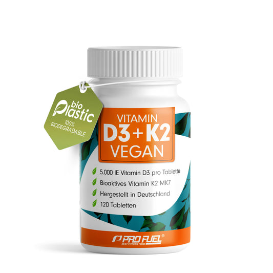 ProFuel Vitamin D3 + K2 120 Tabl. – Evercastle Nutrition