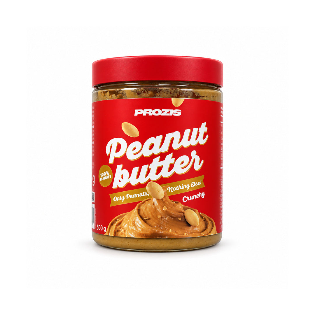 Prozis Erdnussbutter 500g Crunchy – Evercastle Nutrition