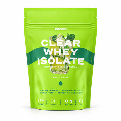Prozis Clear Whey Isolate 500g – Mojito – Studio-Produktfoto