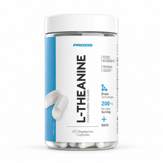 Prozis L Theanin 200 mg 60 Kapseln – Studio-Produktfoto