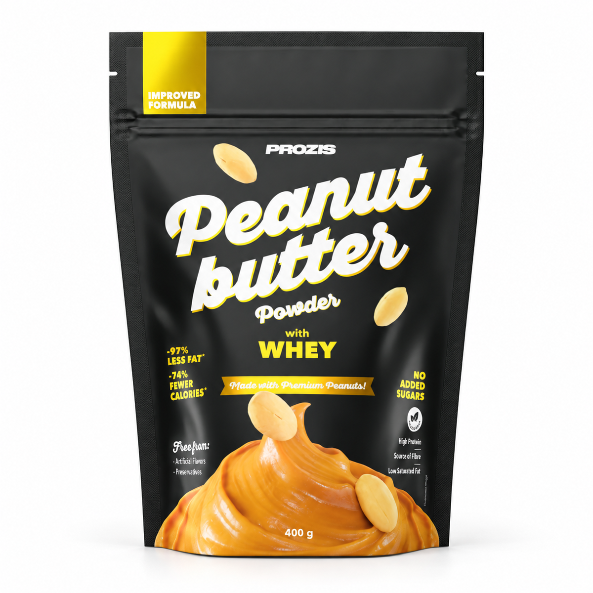 Prozis Peanut Butter Powder with Whey – Studio-Produktfoto