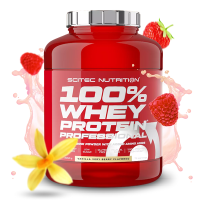 Scitec 100% Whey Professional 2350g – Evercastle Nutrition