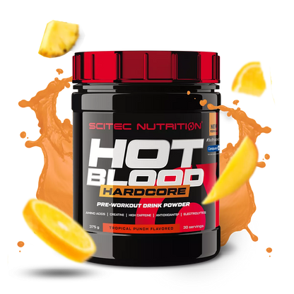 Scitec Hot Blood Hardcore 375g – Evercastle Nutrition