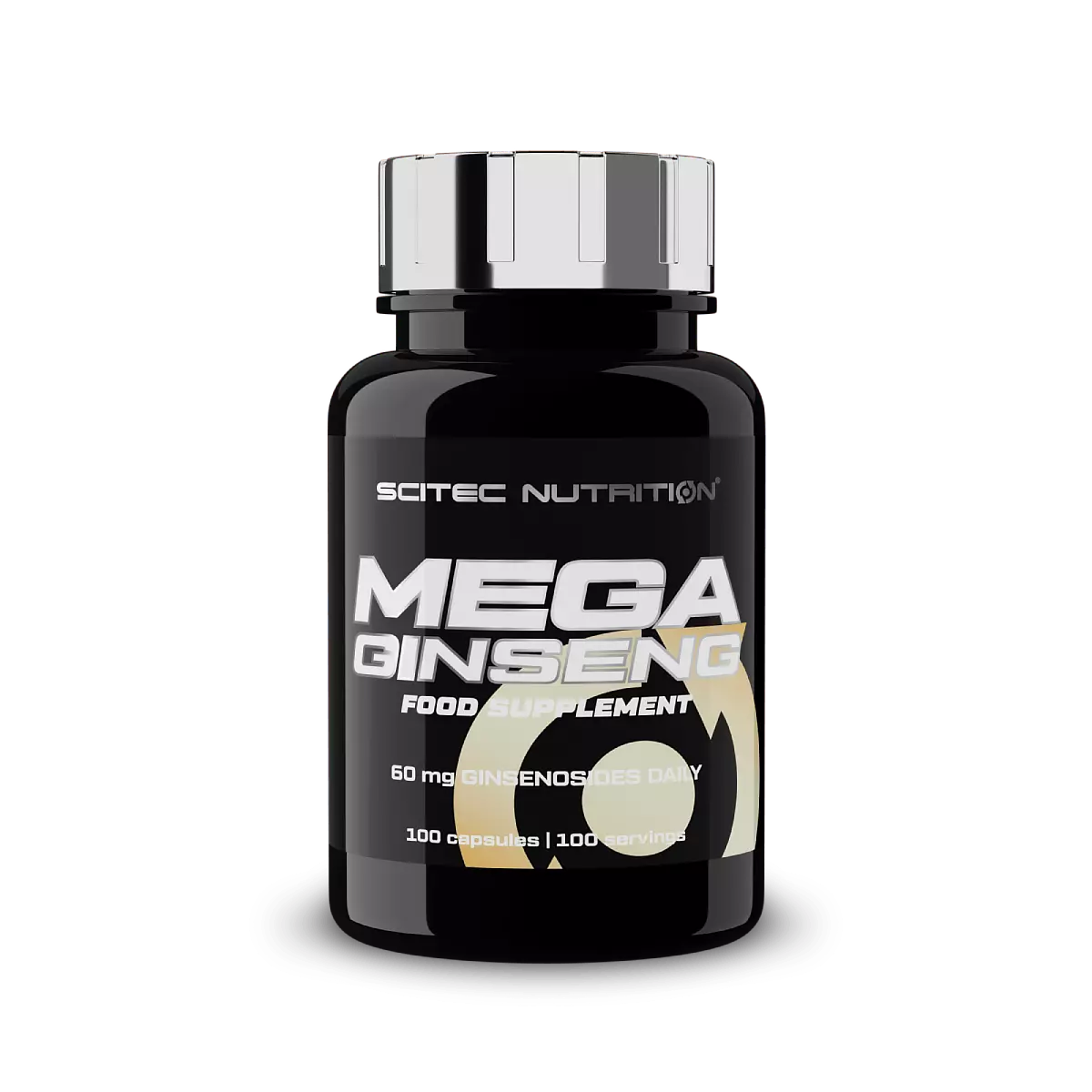 Scitec Mega Ginseng 60mg 100 Kapseln – Evercastle Nutrition
