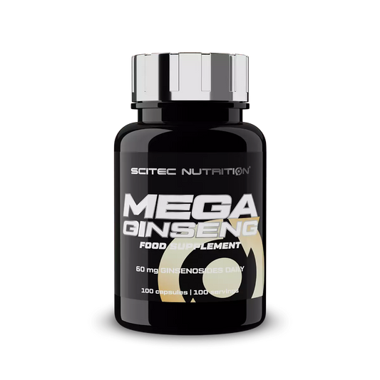 Scitec Mega Ginseng 60mg 100 Kapseln – Evercastle Nutrition