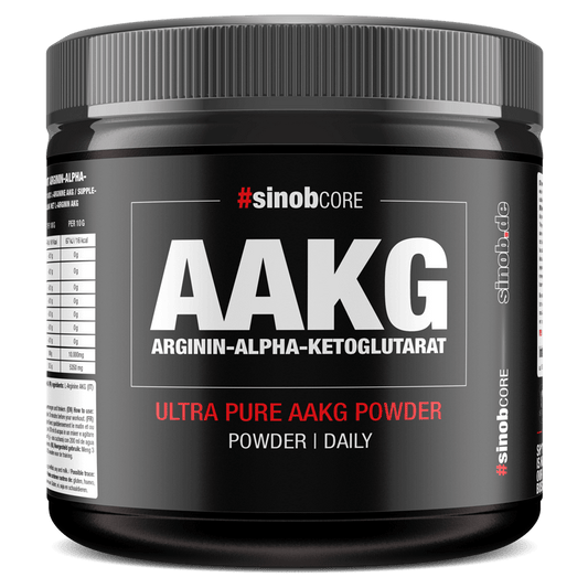 Sinob Core Arginin AAKG Pulver 300g – Evercastle Nutrition