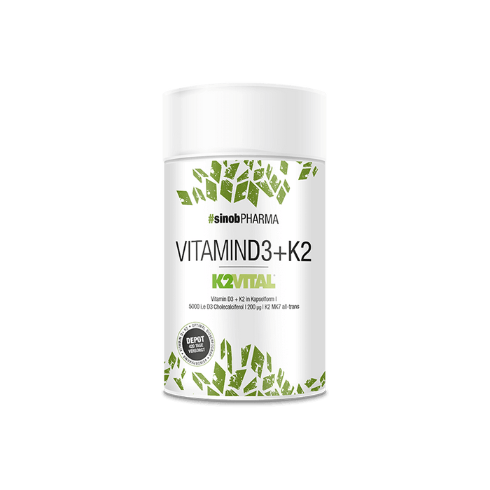 Sinob Vitamin D3 + K2 60 Kapsel – Evercastle Nutrition