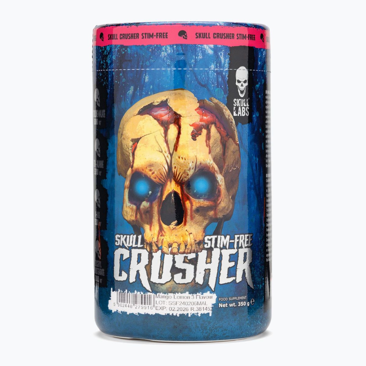 Skull Labs Skull Crusher Stim Free 350 g Mango Lemon