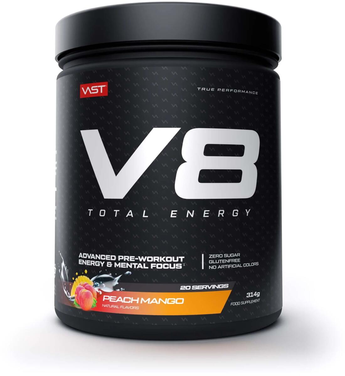 VAST V8 Total Energy 336g – Evercastle Nutrition
